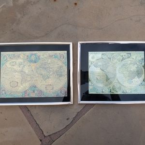 World Map House/Room Decor